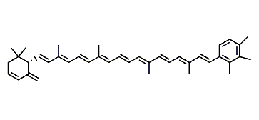(S)-3,4-Didehydro-gamma,chi-carotene