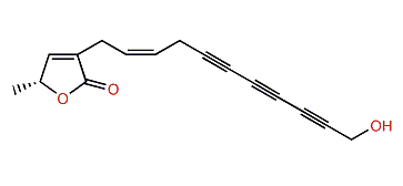 (S,Z)-3-(11-Hydroxy-2-undecene-5,7,9-triynyl)-5-methyl-2(5H)-furanone