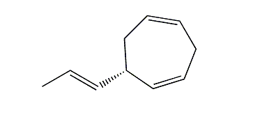 (S,Z)-6-(1-Propenyl)-1,4-cycloheptadiene