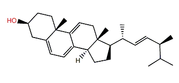 (22E,24S)-24-Methylcholesta-5,7,9(11),22-tetraen-3b-ol