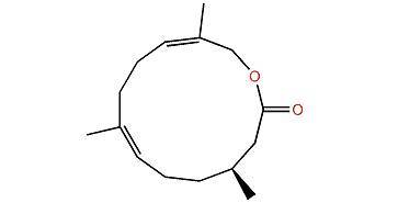 (3S,6E,10E)-3,7,11-Trimethyl-6,10-dodecadien-12-olide