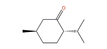 (2S,5R)-5-Methyl-2-(1-methylethyl)-cyclohexanone