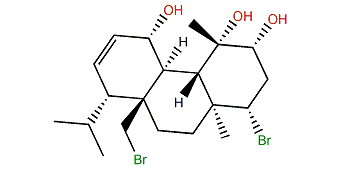 (S)-12-Hydroxybromosphaerodiol