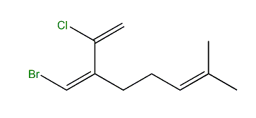 (Z)-3-(Bromomethylene)-2-chloro-7-methyl-1,6-octadiene