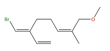 (Z)-3-(Bromomethylene)-8-methoxy-7-methyl-1,6-octadiene