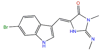 (Z)-6-Bromo-2'-demethyl-3'-N-methylaplysinopsin