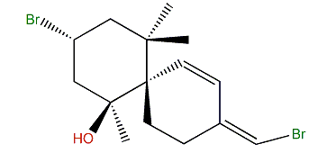 (Z)-9,15-Dibromo-1,3(15)-chamigradien-7-ol