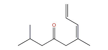 (Z)-2,6-Dimethyl-6,8-nonadien-4-one
