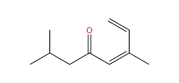 (Z)-2,6-Dimethyl-5,7-octadien-4-one
