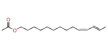 (Z,E)-10,12-Tetradecadienyl acetate
