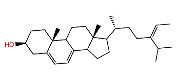 (24Z)-24-Ethylidenecholesta-5,7-dien-3b-ol