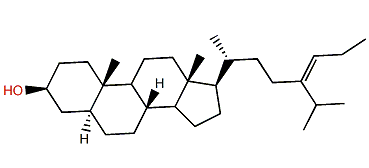 (Z)-24-Propylidene-5a-cholestane-3b-ol