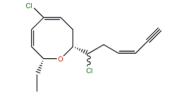 (3Z,6epsilon)-6,10-dichlorolauthisa-3,9,11-trien-1-yne
