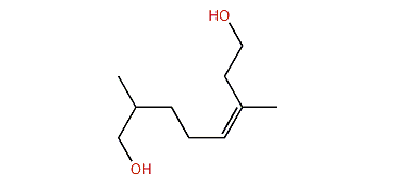 (Z)-2,6-Dimethyl-5-octen-1,8-diol