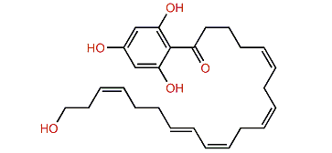 (Z,Z,Z,E,Z)-15S-Hydroxy-1-(2,4,6-trihydroxyphenyl)-5,8,11,13,17-eicosapentaen-1-one