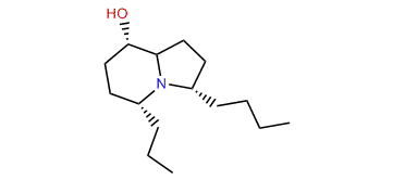 (Z,Z,Z)-5,8,9-3-Butyl-5-propyl-8-hydroxyindolizidine