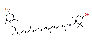 (9Z)-7',8'-Dihydro-beta,beta-carotene-3,3'-diol