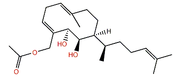 Acetoxypachydiol