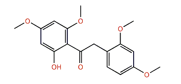 1-(2-Hydroxy-4,6-dimethoxyphenyl)-2-(2,4-dimethoxyphenyl)-ethanone