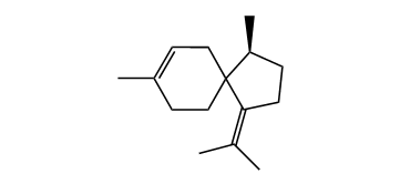 (1R)-1,8-Dimethyl-4-propan-2-ylidenespiro[4.5]dec-7-ene