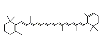 4,5-Didehydro-5,6-dihydro-beta,beta-carotene