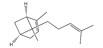 cis-2,6-Dimethyl-6-(4-methylpent-3-enyl)-bicyclo[3.1.1]hept-2-ene