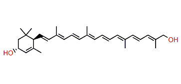 (3R,6R)-8'-apo-epsilon,psi-Carotene-3,8'-diol