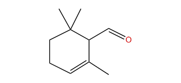 2,6,6-Trimethyl-2-cyclohexene-1-carbaldehyde