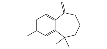 2,9,9-Trimethyl-5-methylene-6,7,8,9-tetrahydro-5H-benzo[7]annulene