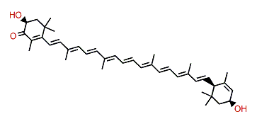 3,3'-Dihydroxy-beta,epsilon-caroten-4-one