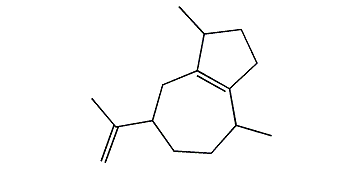 7-Isopropenyl-1,4-dimethyl-1,2,3,4,5,6,7,8-octahydroazulene