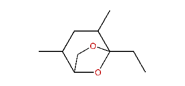 5-Ethyl-2,4-dimethyl-6,8-dioxabicyclo[3.2.1]octane