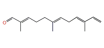 (E,E,E)-2,6,10-Trimethyl-2,6,9,11-dodecatetraenal