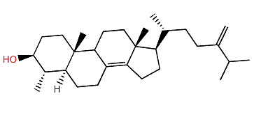 4a-Methyl-5a-ergosta-8(14),24(28)-dien-3b-ol