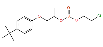 2-(4-tert-Butylphenoxy)-1-methylethyl 2-chloroethyl sulfite