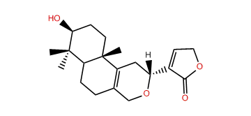 12alpha,17-Epoxy-3beta-hydroxy-8(9),13-labdadien-16,15-olide
