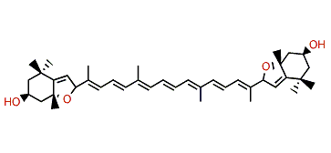5,8-5',8'-Diepoxy-5,8,5',8'-tetrahydro-beta,beta-carotene-3,3'-diol