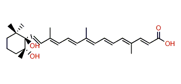 5,6-Dihydroxy-5,6-dihydro-10'-apo-beta-caroten-10'-oic acid