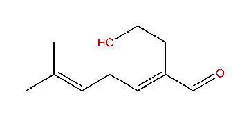 (E)-2-(2-Hydroxyethyl)-6-methyl-2,5-heptadienal