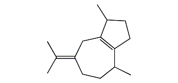 1,4-Dimethyl-7-(1-methylethylidene)-1,2,3,4,5,6,7,8-octahydroazulene
