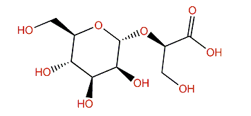 (2R)-3-Hydroxy-2-(alpha-D-mannopyranosyloxy)-propanoic acid