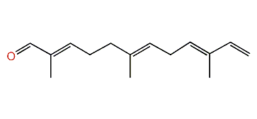 2,6-Dimethyl-10-methylene-2,6,11-dodecatrienal