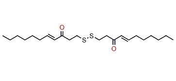 (E)-bis(3-Oxo-undec-4-enyl)-disulfide