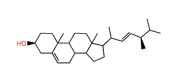 (22E,24R)-24-Methylcholesta-5,22-dien-3b-ol