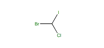 Bromochloroiodomethane