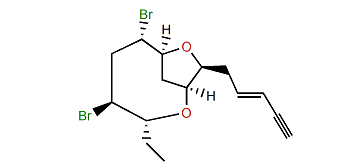 10,12-Dibromo-6,9-7,13-diepoxy-3-pentadecen-1-yne