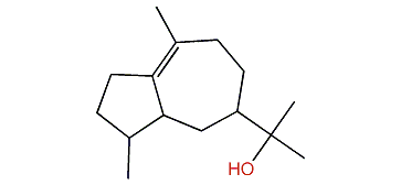2-(3,8-Dimethyl-1,2,3,3alpha,4,5,6,7-octahydro-5-azulenyl)-propan-2-ol