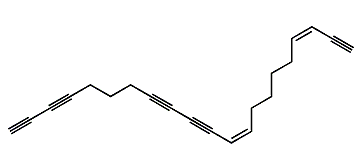 (Z,Z)-12,18-Heneicosadiene-1,3,8,10,20-pentayne