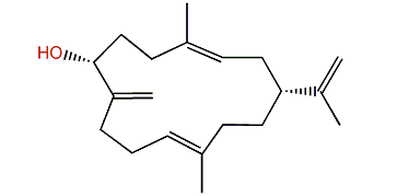 (3E,11E)-Cembra-3,8(19),11,15-tetraene-7a-ol