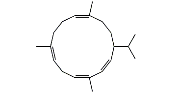 (E,E,E,12R)-1,5,9-Trimethyl-12-(1-methylethenyl)-1,5,9-cyclotetradecatriene